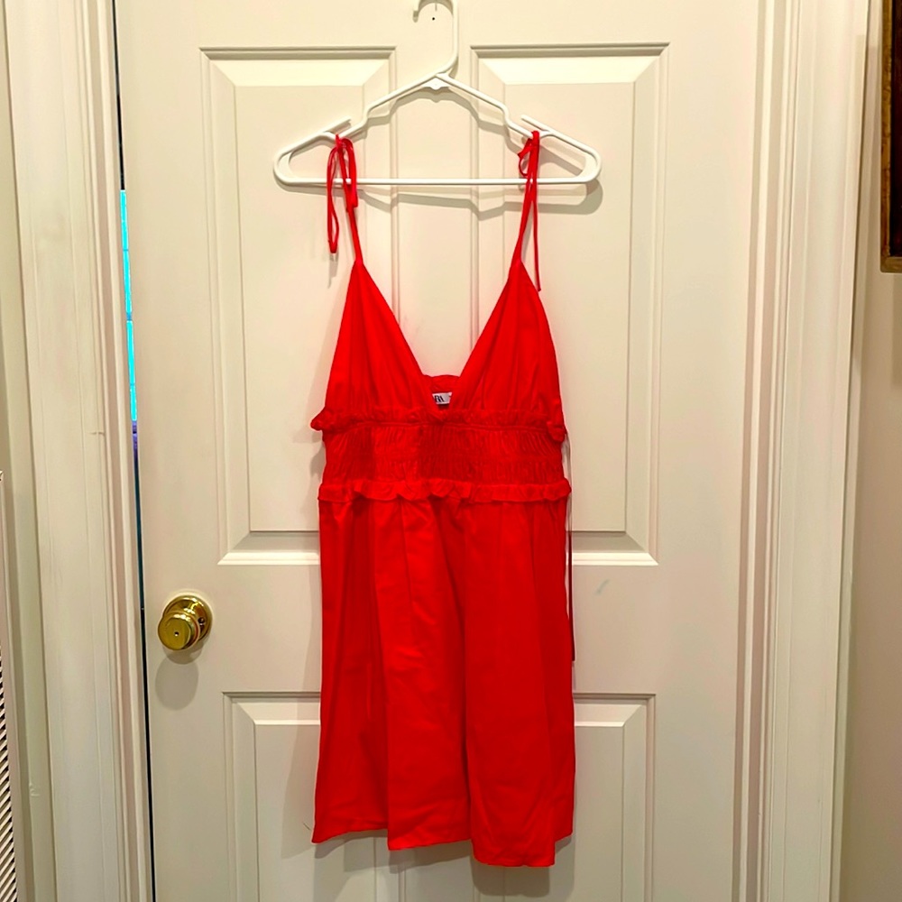 super cute pink zara dress!